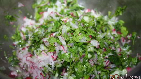 окрошка на терке