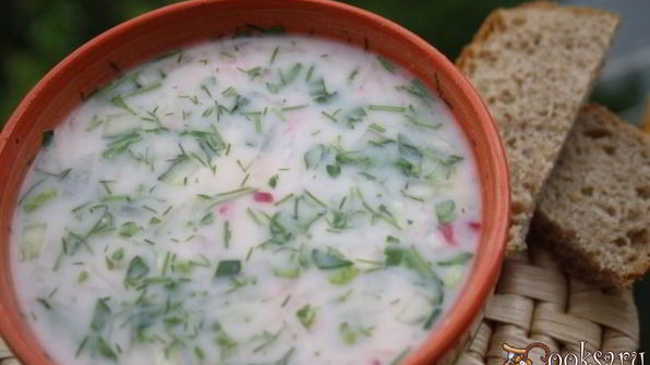 окрошка на терке