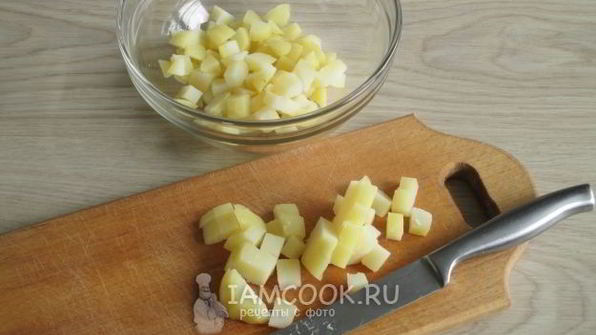 окрошка на воде с майонезом и уксусом