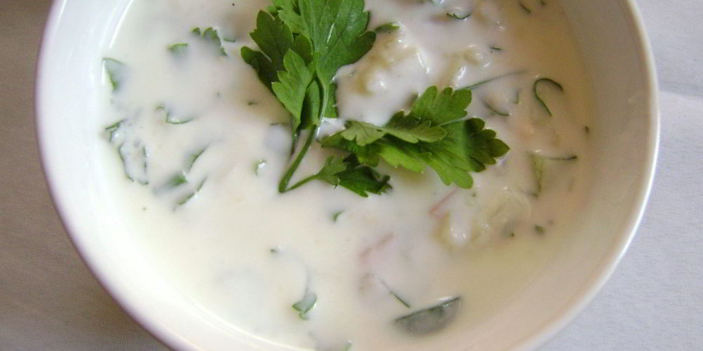 Рецепт окрошки на воде с уксусом