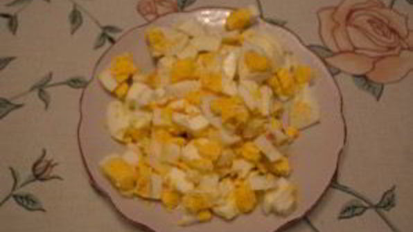 окрошка с копченой грудкой