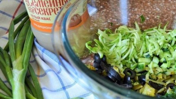 окрошка с рыбой