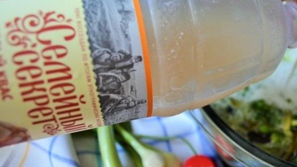 окрошка с рыбой