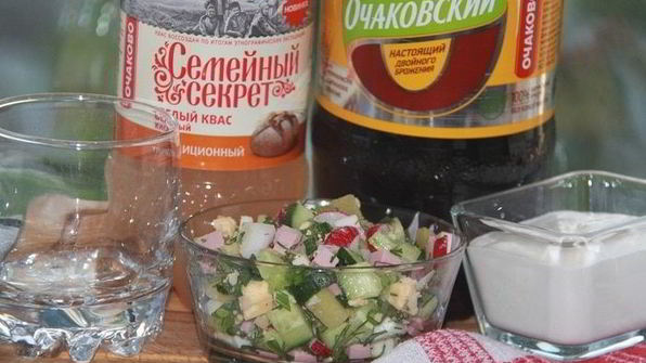 окрошка традиционная