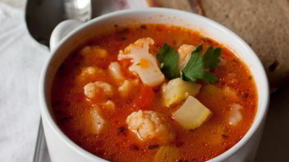 быстрый овощной суп