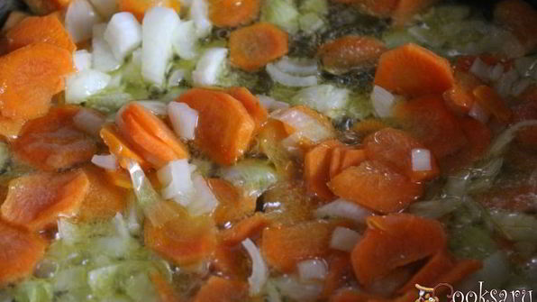 куриный суп с осенними овощами