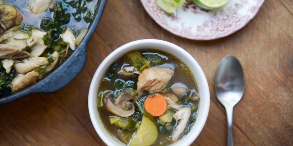 Рецепт куриного супа с овощами