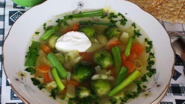 легкий овощной супчик