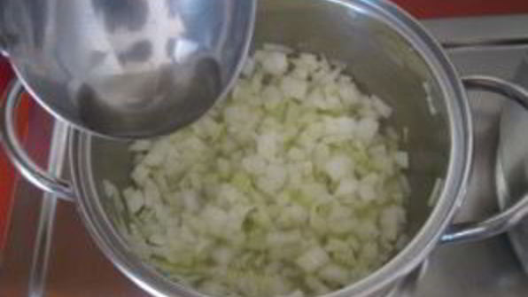 овощной крем-суп с сухариками