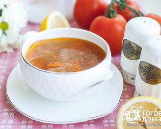 Овощной суп по-египетски