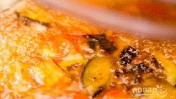 овощной суп с баклажанами