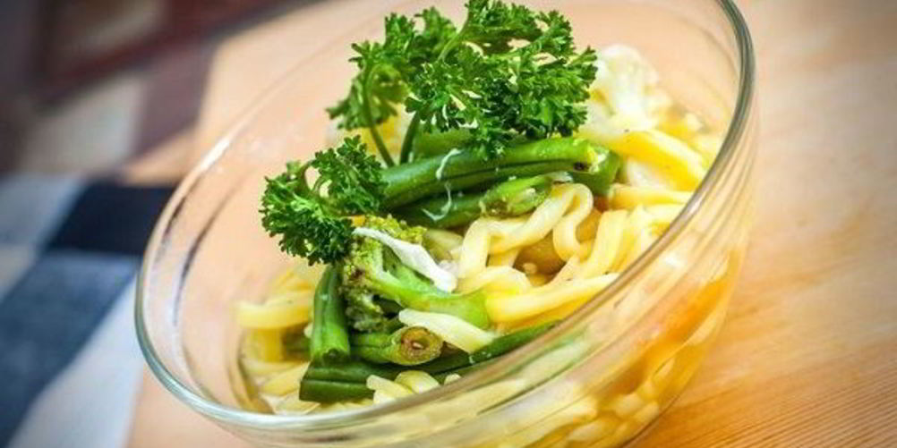 Рецепт овощного супа с лапшой