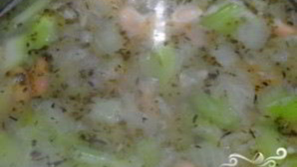 овощной суп с сельдереем