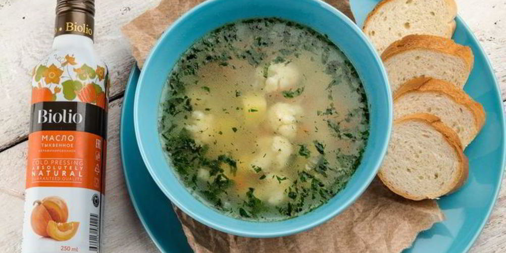 Рецепт овощного супа с зеленым горошком