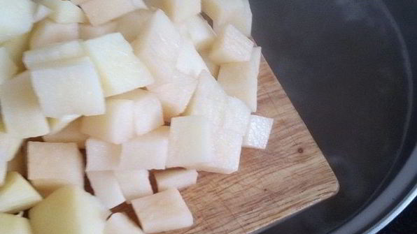 овсяный суп с индейкой и овощами