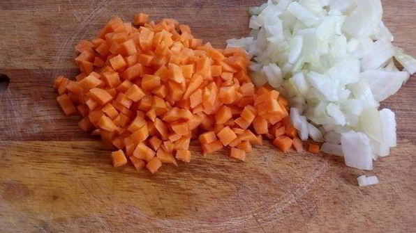 овсяный суп с индейкой и овощами