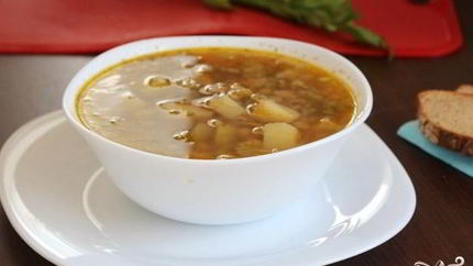 Постный овощной суп