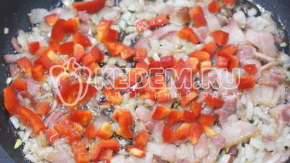 суп минестроне с фасолью и беконом