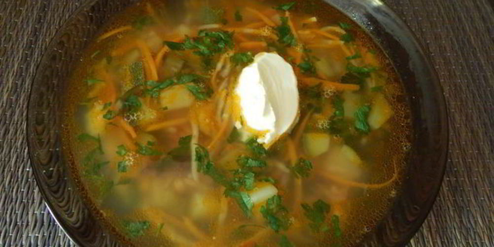 Рецепт зеленого минестроне