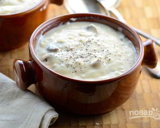 Простой грибной супчик