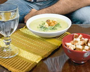 Протертый суп из капусты