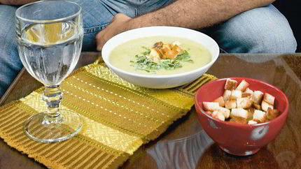 Протертый суп из капусты