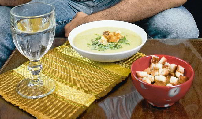 Протертый суп из капусты