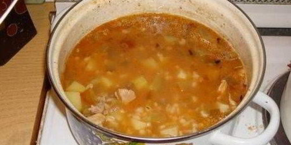 Рецепт классического рассольника на говяжьем бульоне