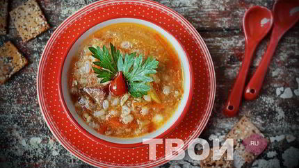 Рассольник ленинградский