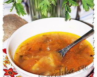 Рассольник питерский