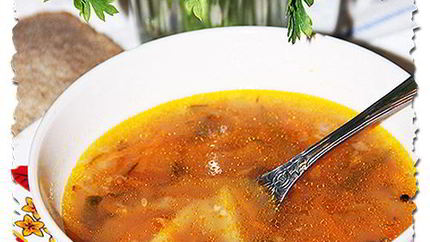 Рассольник питерский