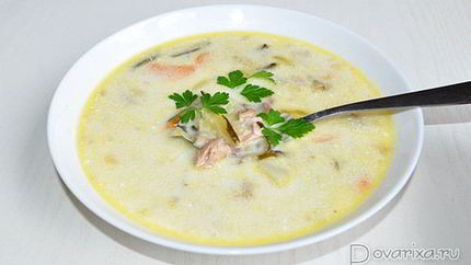 Рассольник по-польски