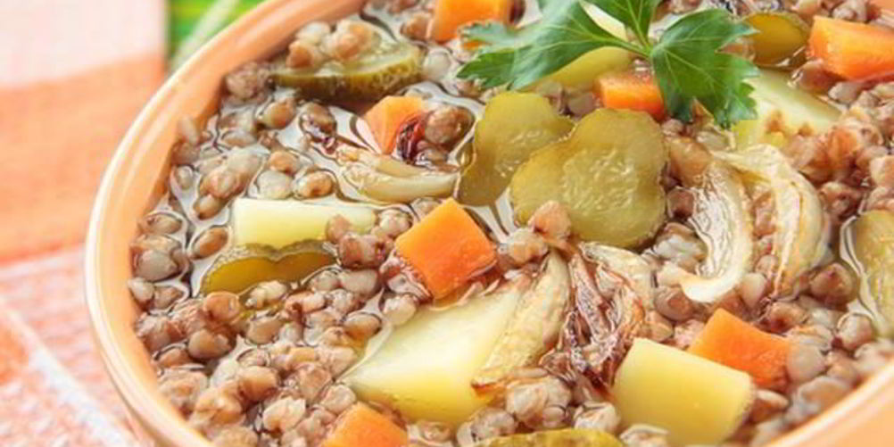 Рецепт рассольника с гречкой