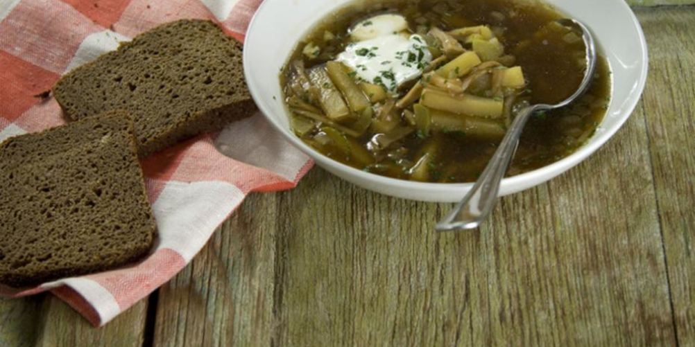 Рецепт рассольника с грибами по-суздальскиа