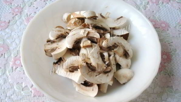 рассольник с грибами