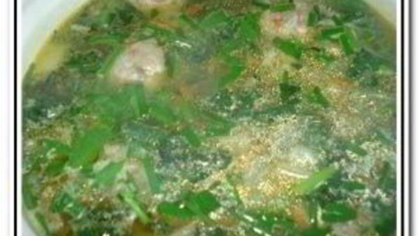 рассольник с крапивой