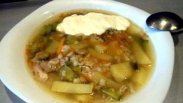 рассольник с курицей в мультиварке