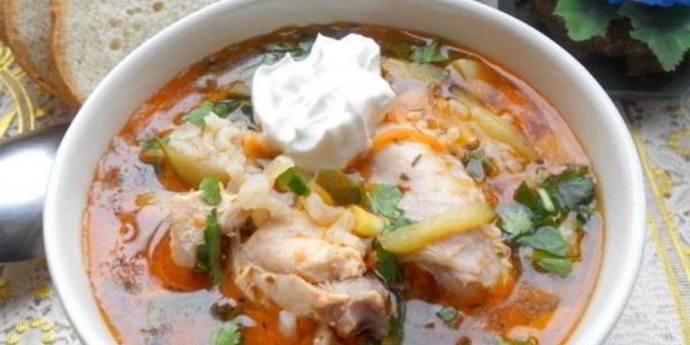 Рецепт рассольника с курицей