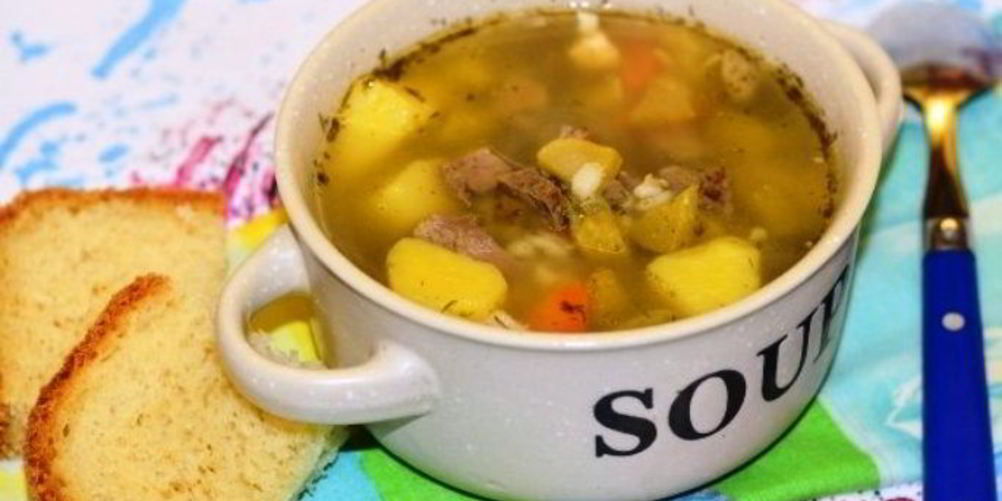 Рецепт рассольника с огурцами и перловкого