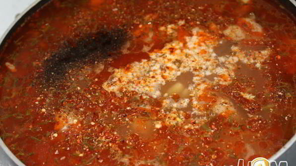 рассольник с перловкой