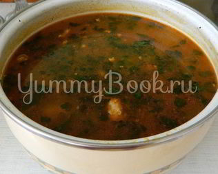 Рассольник с перловой крупой