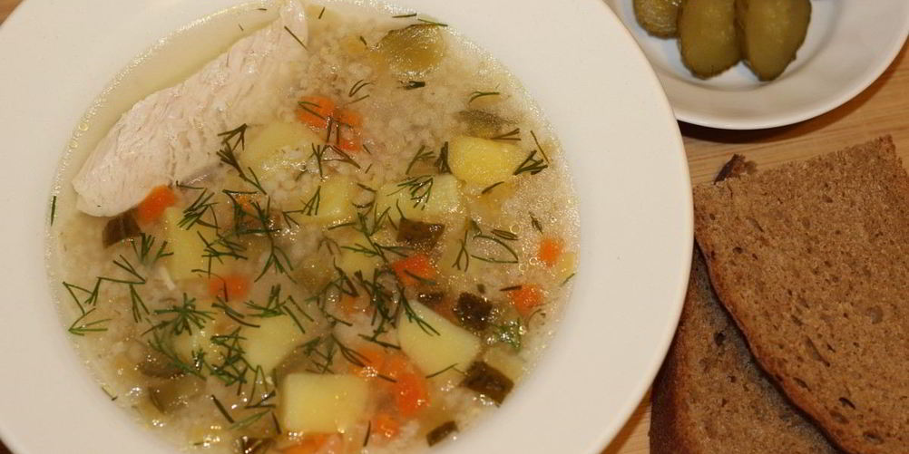 Рецепт рассольника с ячневой крупой