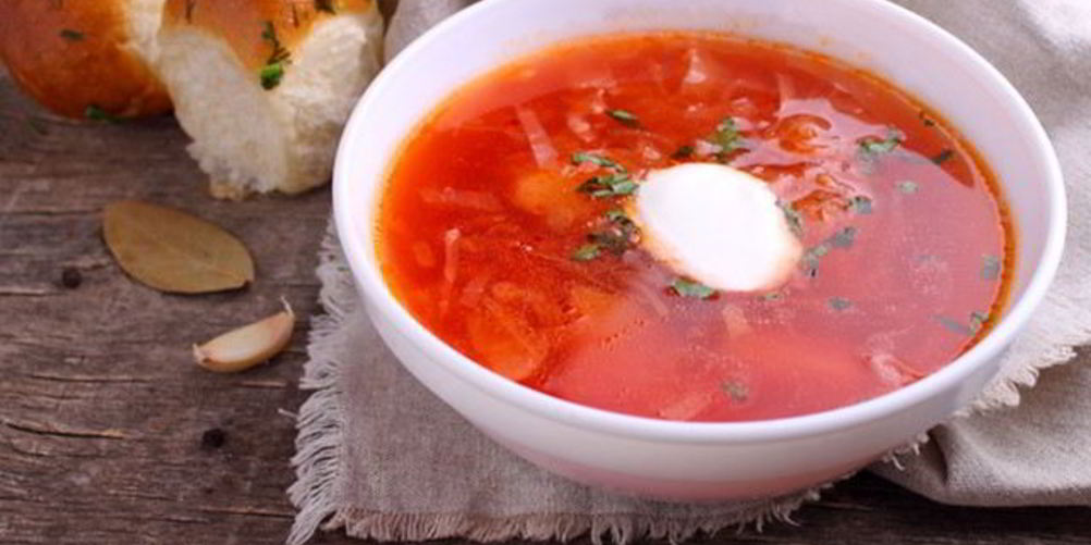 Рецепт красных щей