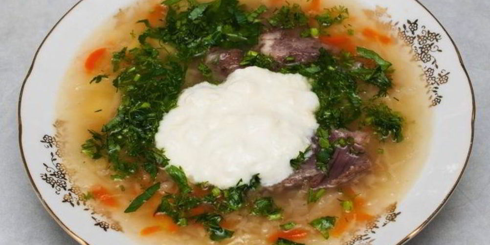 Рецепт щей из капусты со свининой