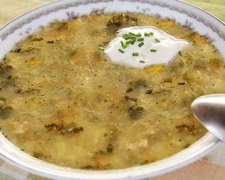 Щи из крошева