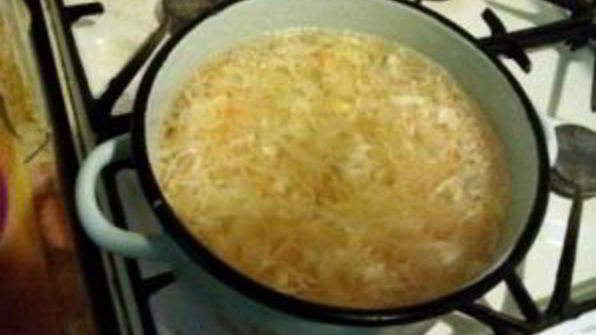 щи из квашеной капусты с тушенкой