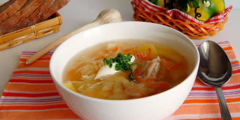 Рецепт щей из квашеной капусты в мультиварке