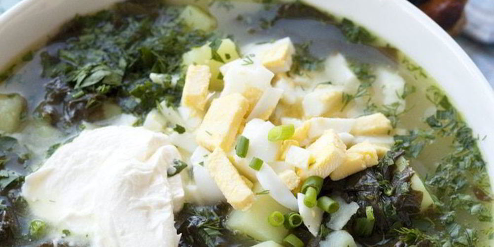 Рецепт щей из щавеля