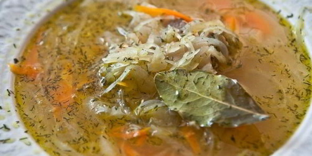 Рецепт щей из соленой капусты