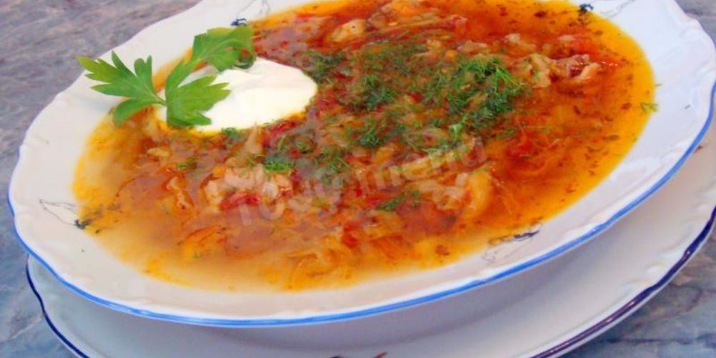 Рецепт щей из свежей капусты в горшочке